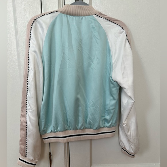 Mermaid jacket. Retro. So cute! Size large. Fits like a medium. - Picture 2 of 7